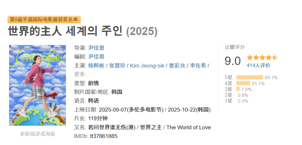 鼎冠优配 开分9！韩国又有爆款女性电影